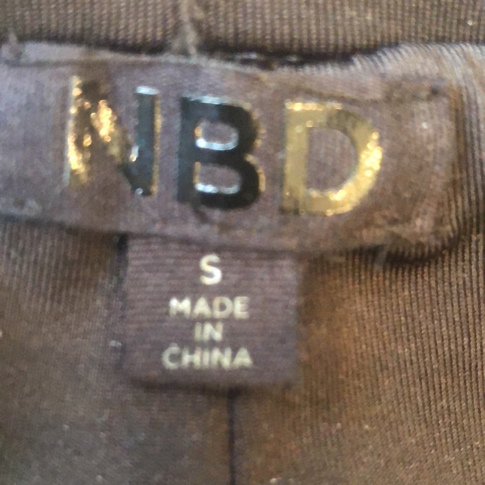 NBD X Revolve Dora Pants in Gold - Picture 8 of 9